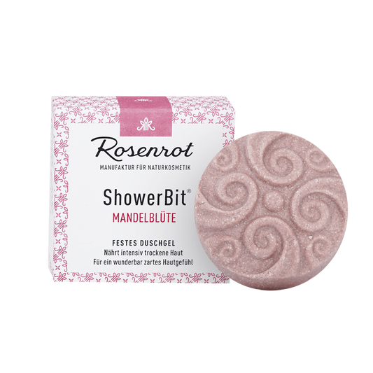 ShowerBit, mini, festes Duschgel „Mandelblüte“